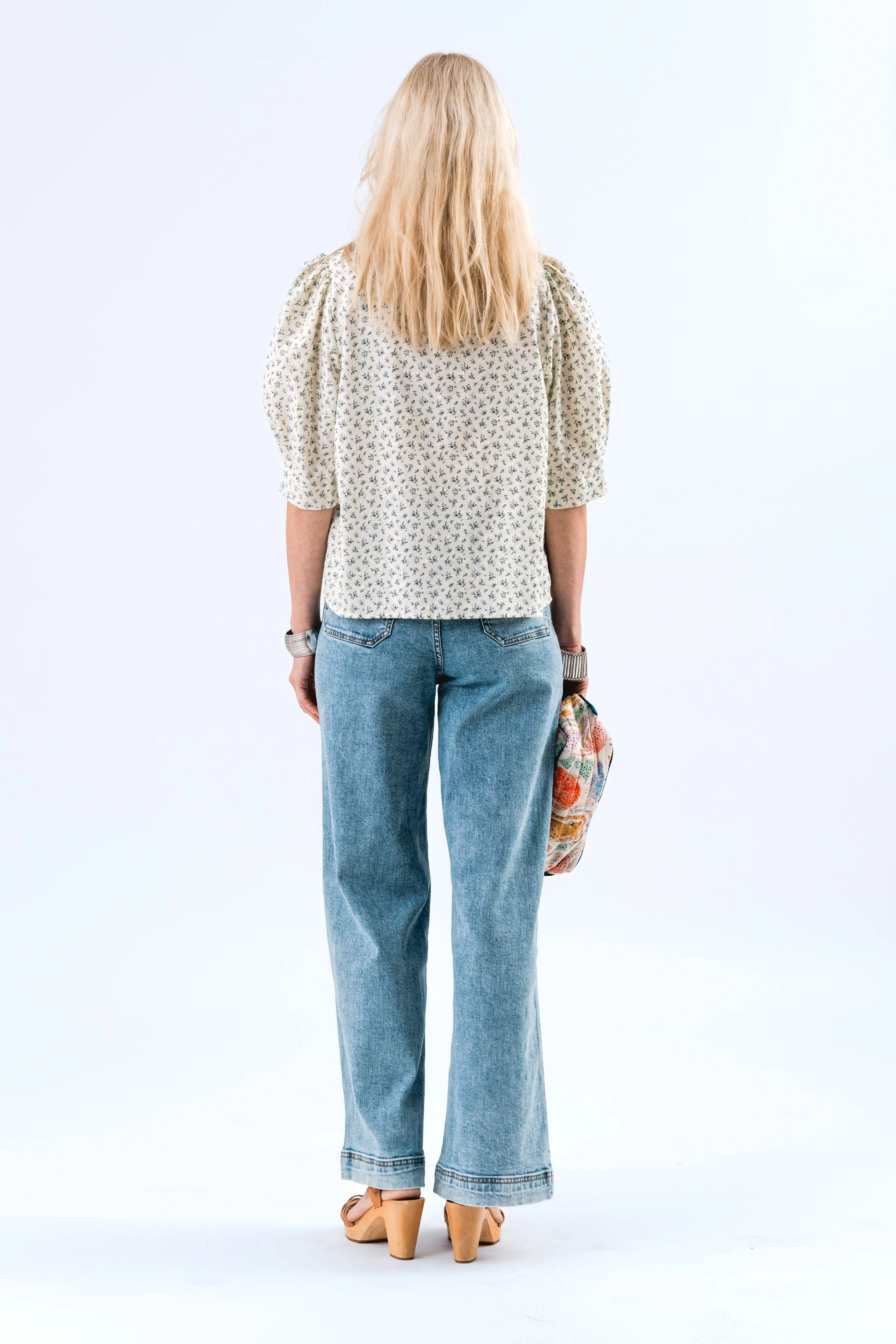 25107-1006 Blou Bonoll Shirt Ss Blue