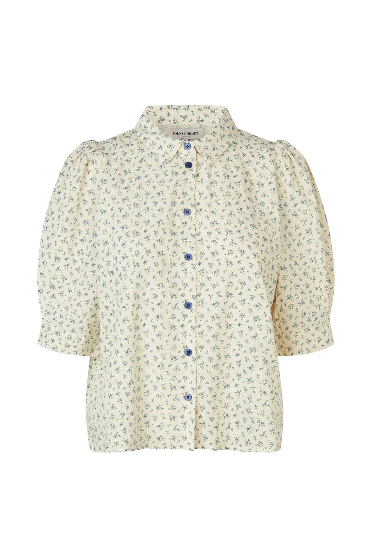 25107-1006 Blou Bonoll Shirt Ss Blue
