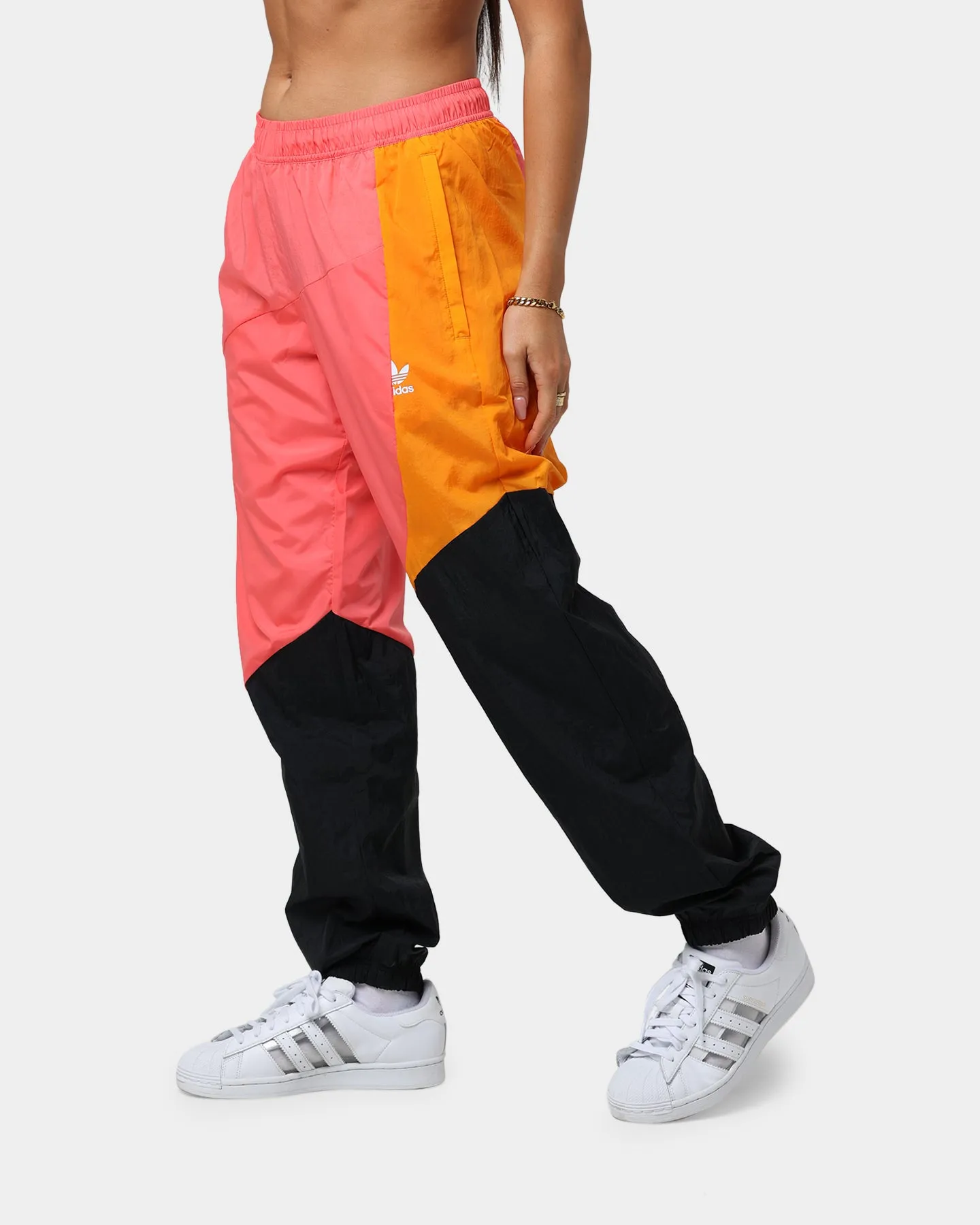 Adidas Adicolor Colorblock Track Pants Black/Semi Turb