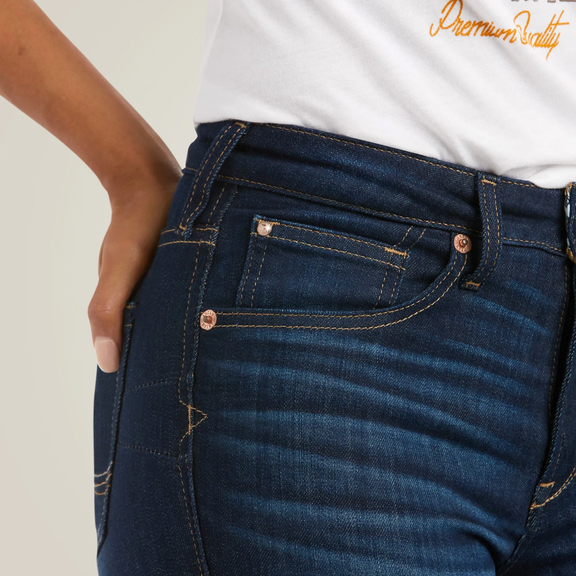 Ariat Ladies R.E.A.L. High Rise Ballary Boot Cut Jeans 10036813