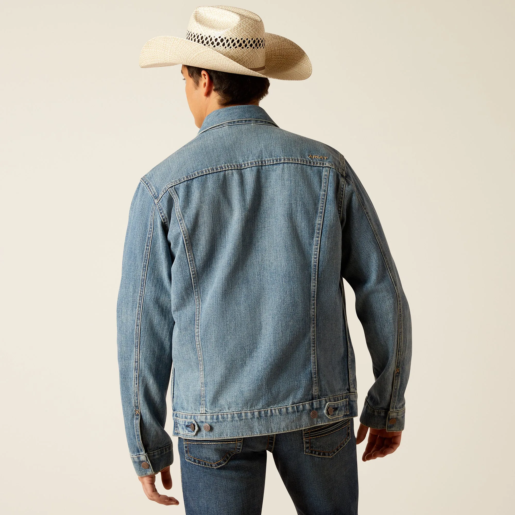 Ariat Mens 10048254 Denim Trucker Jacket