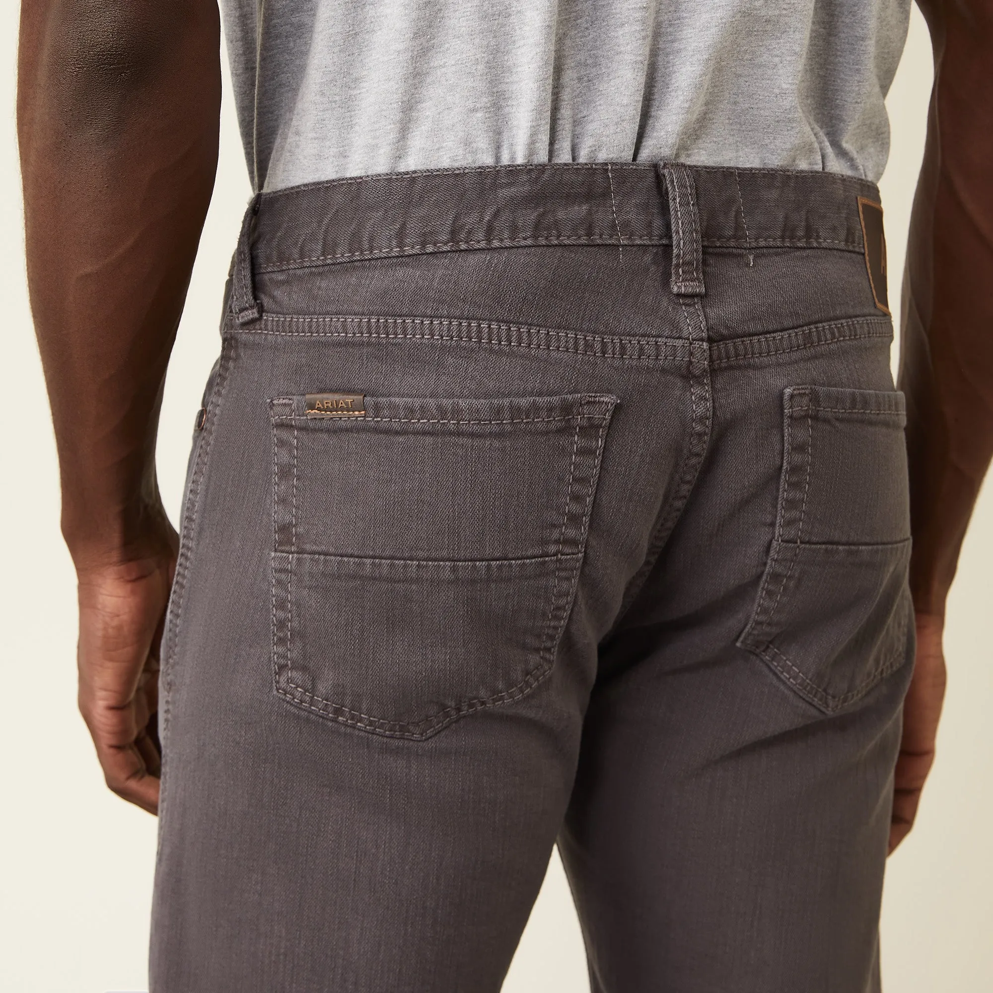 Ariat MEN'S M7 Grizzly Straight Jeans Charcoal 10044368