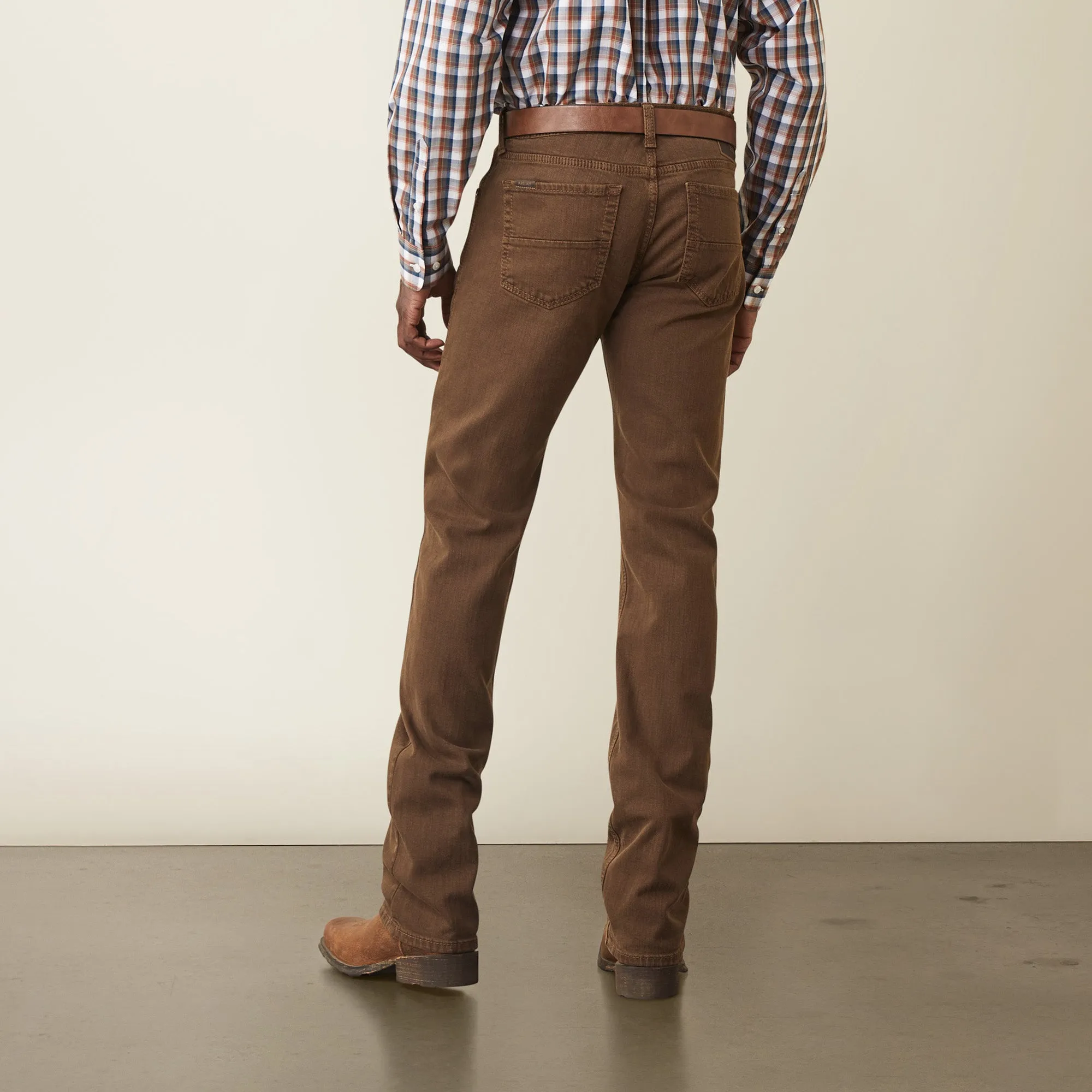 Ariat MEN'S M7 Grizzly Straight Jeans Peat 10045230