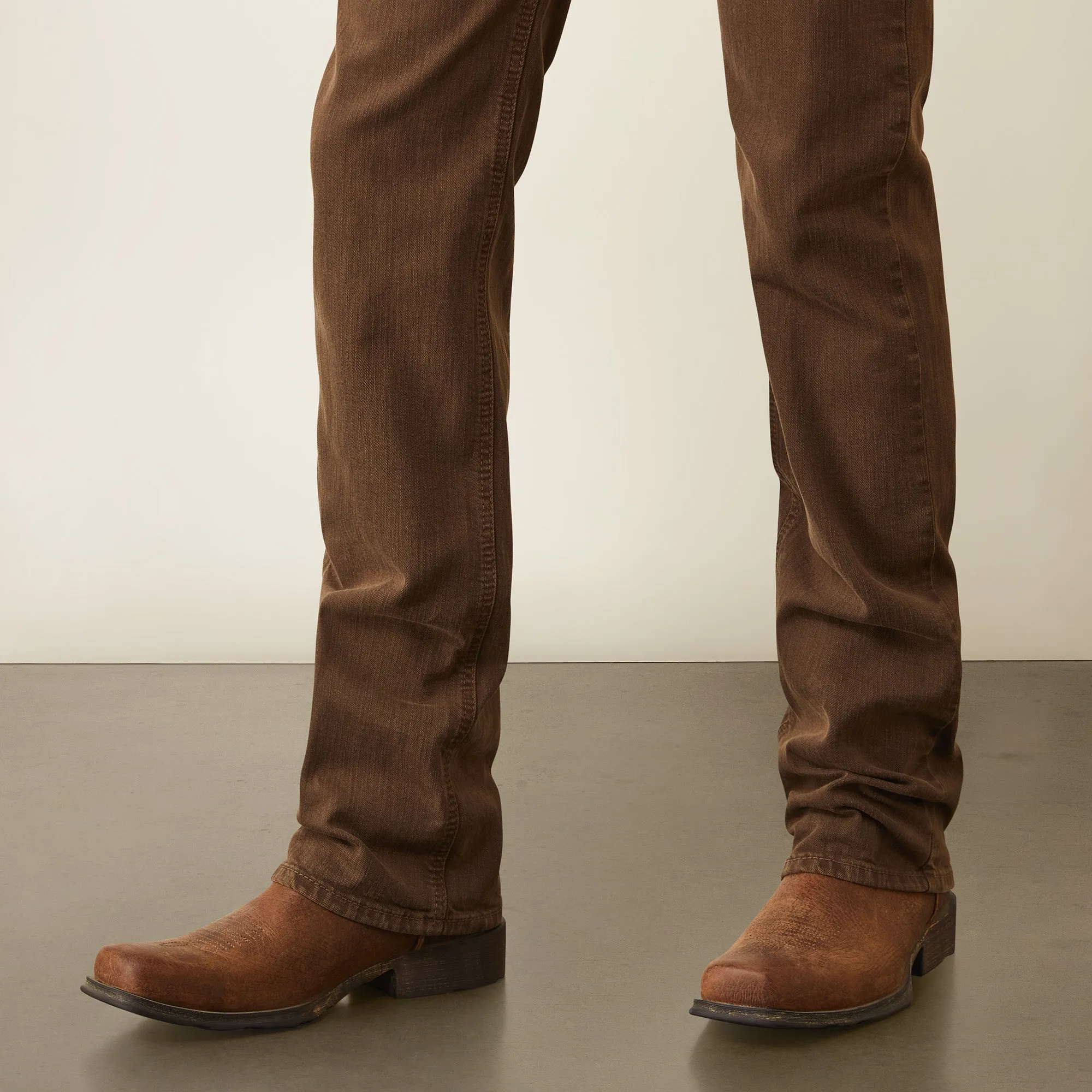 Ariat MEN'S M7 Grizzly Straight Jeans Peat 10045230