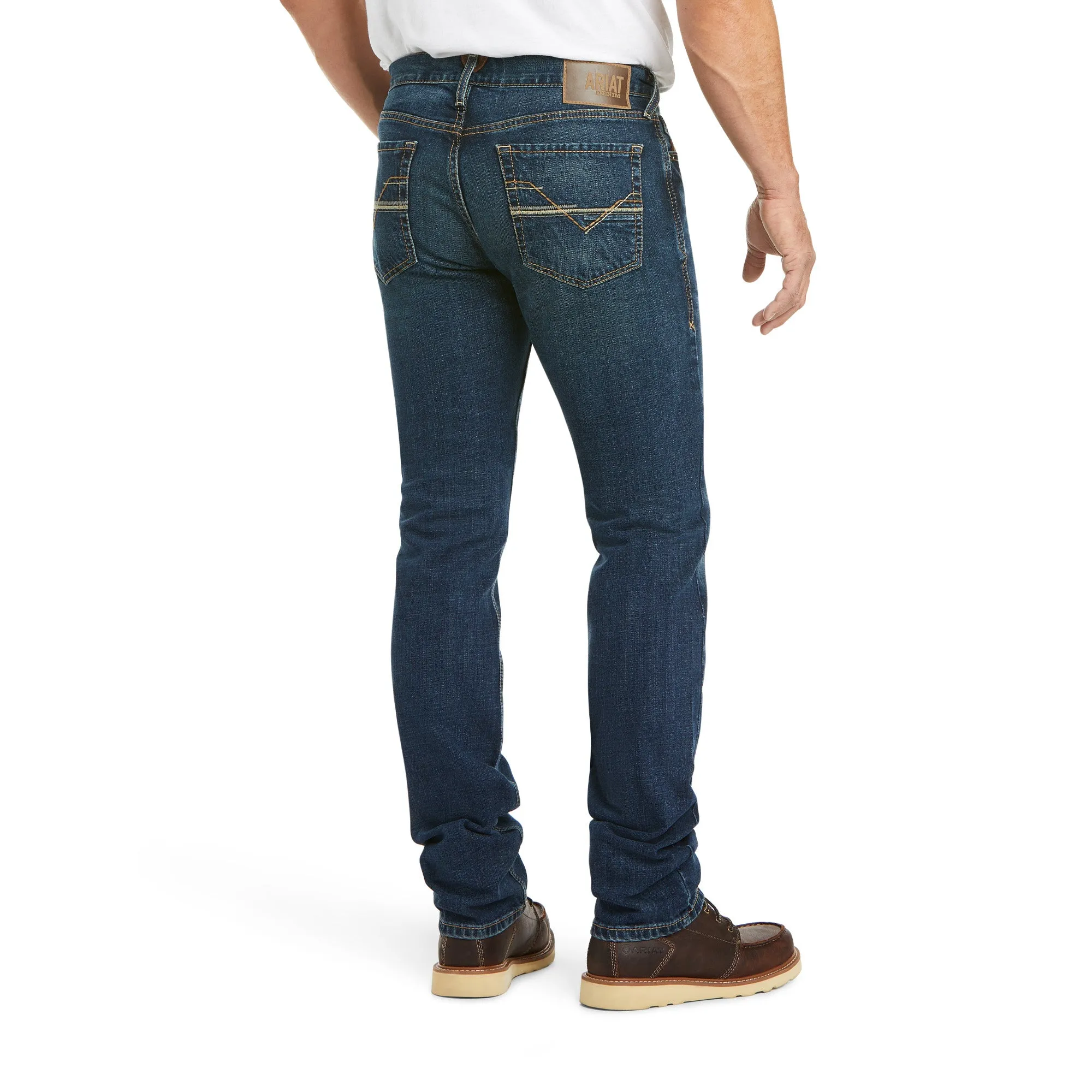 Ariat Mens M8 Modern Stretch Rial Straight Jeans 10034674