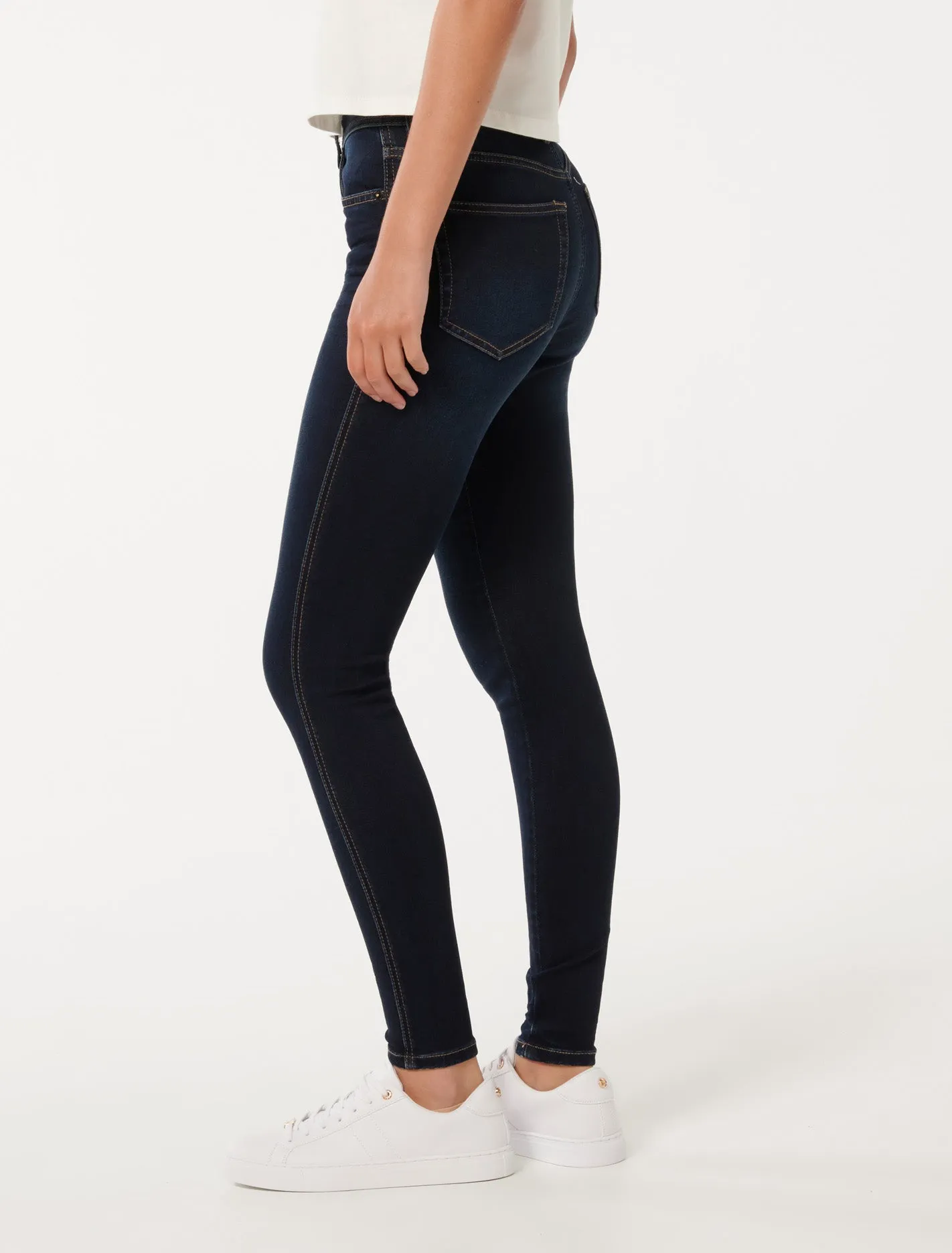 Ashley Mid-Rise Ankle Skinny Jeans