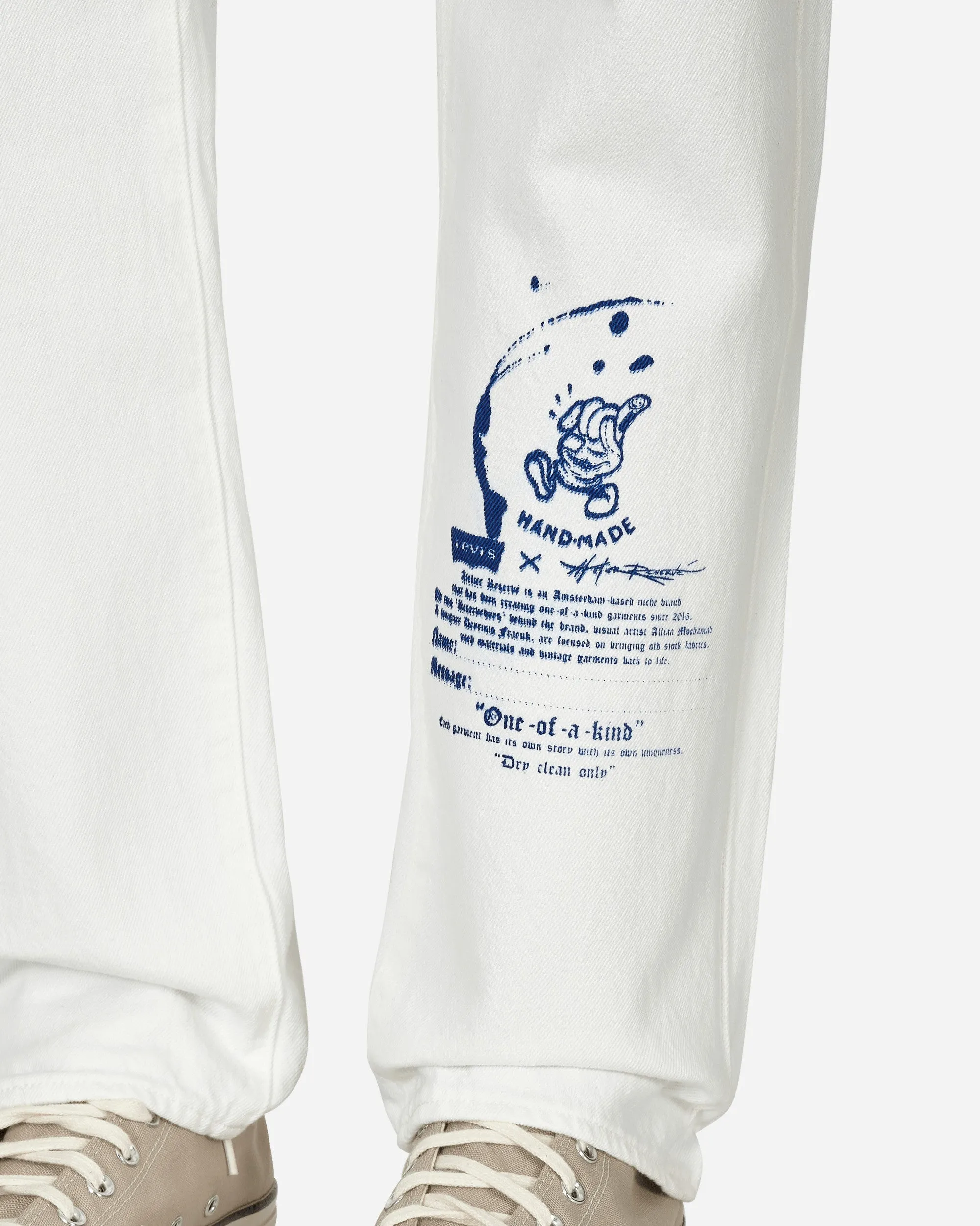 Atelier Reservé 1984 501 Jeans White