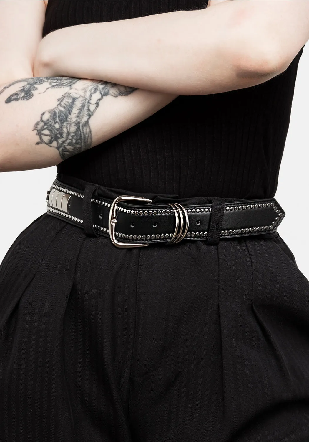 AXII STUDDED JEANS BELT
