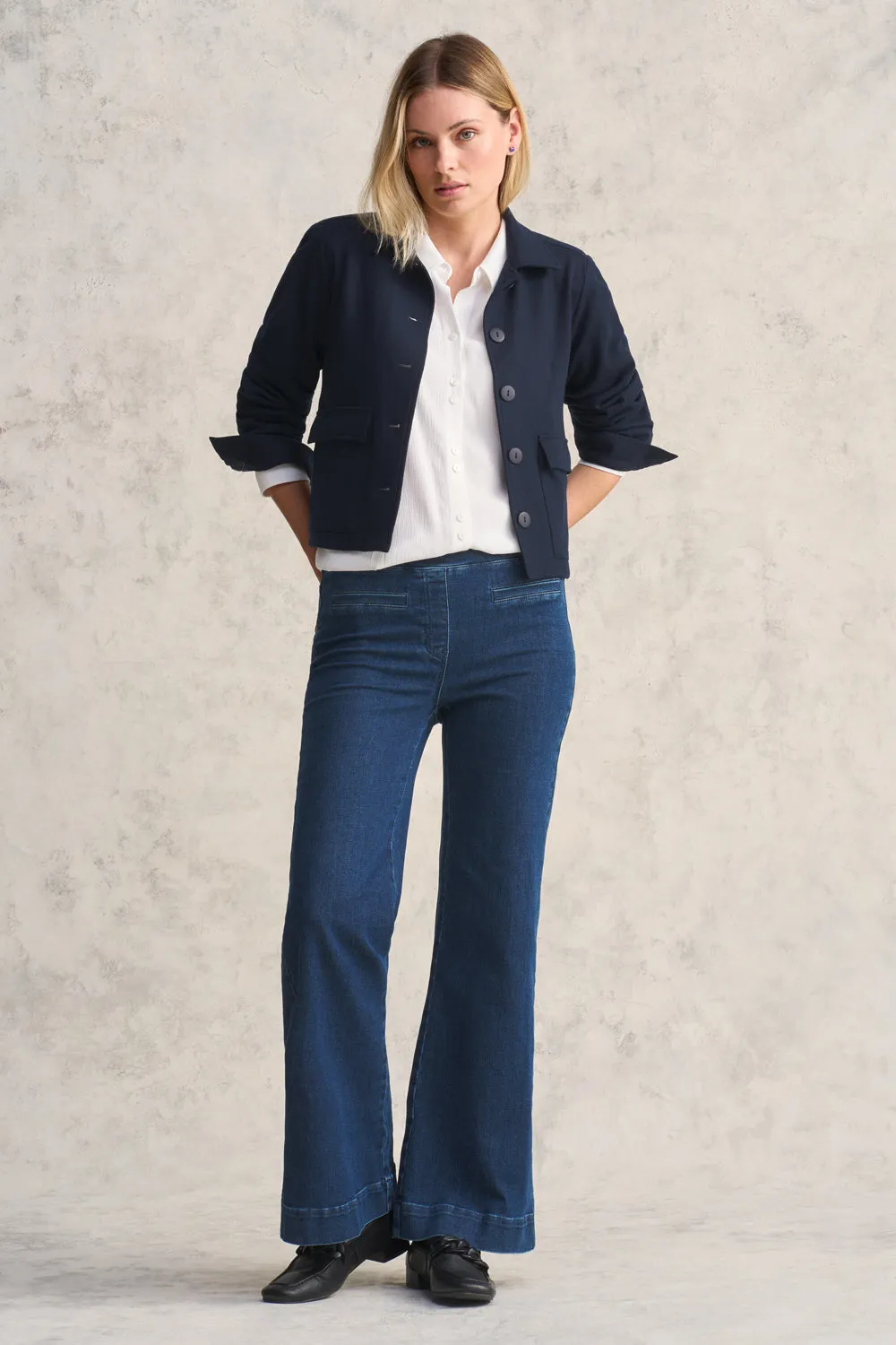 Bengajean® Le Flare - Dark Wash Denim