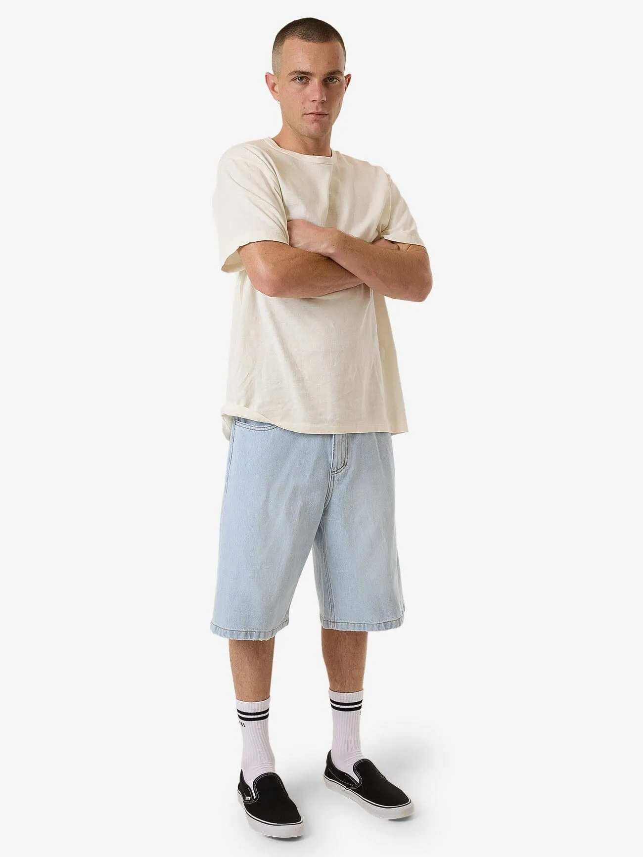 Big Slacker Denim Short - Epoch Blue