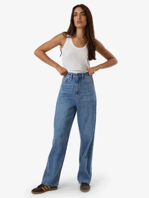 Billie High Rise Baggy Jean - Dark Dust Blue