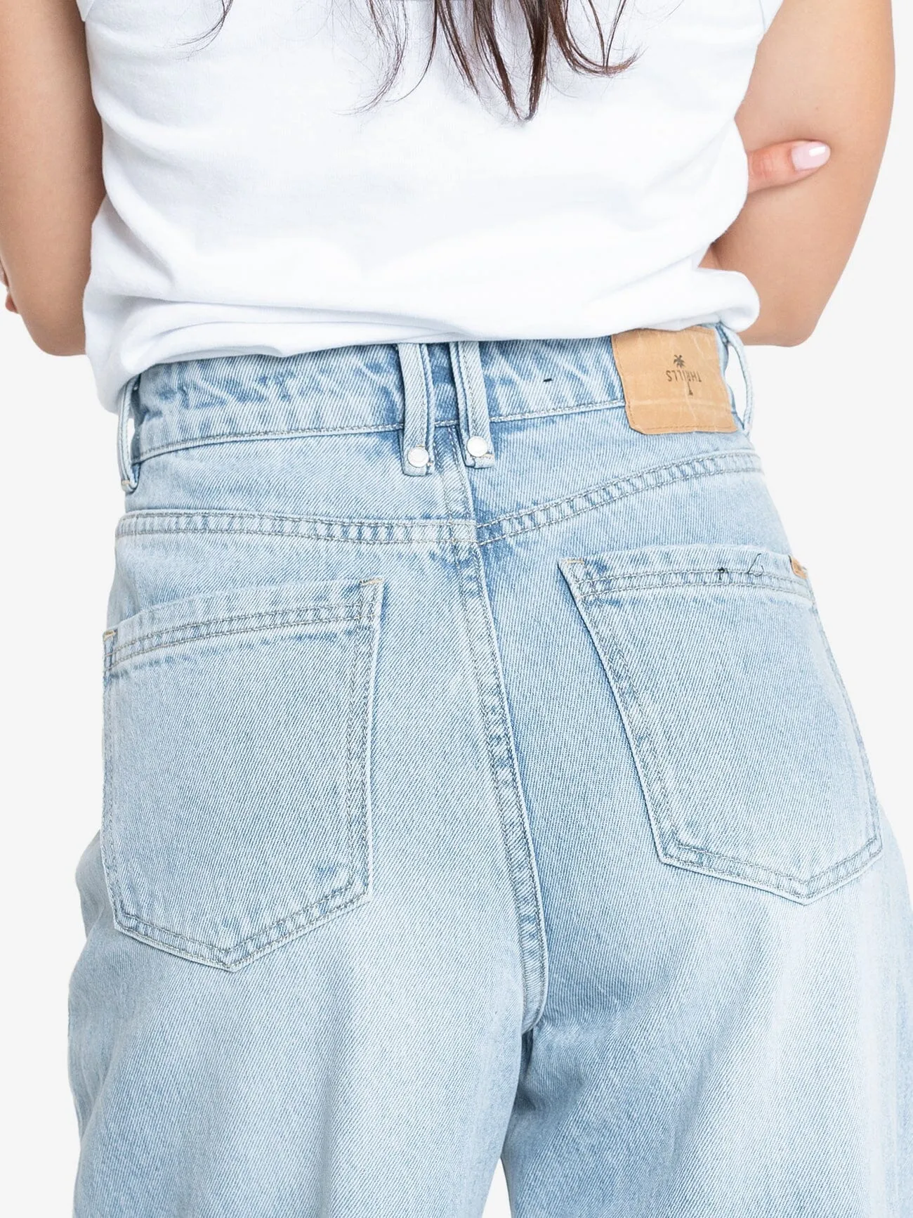 Billie High Rise Baggy Jean - Endless Blue