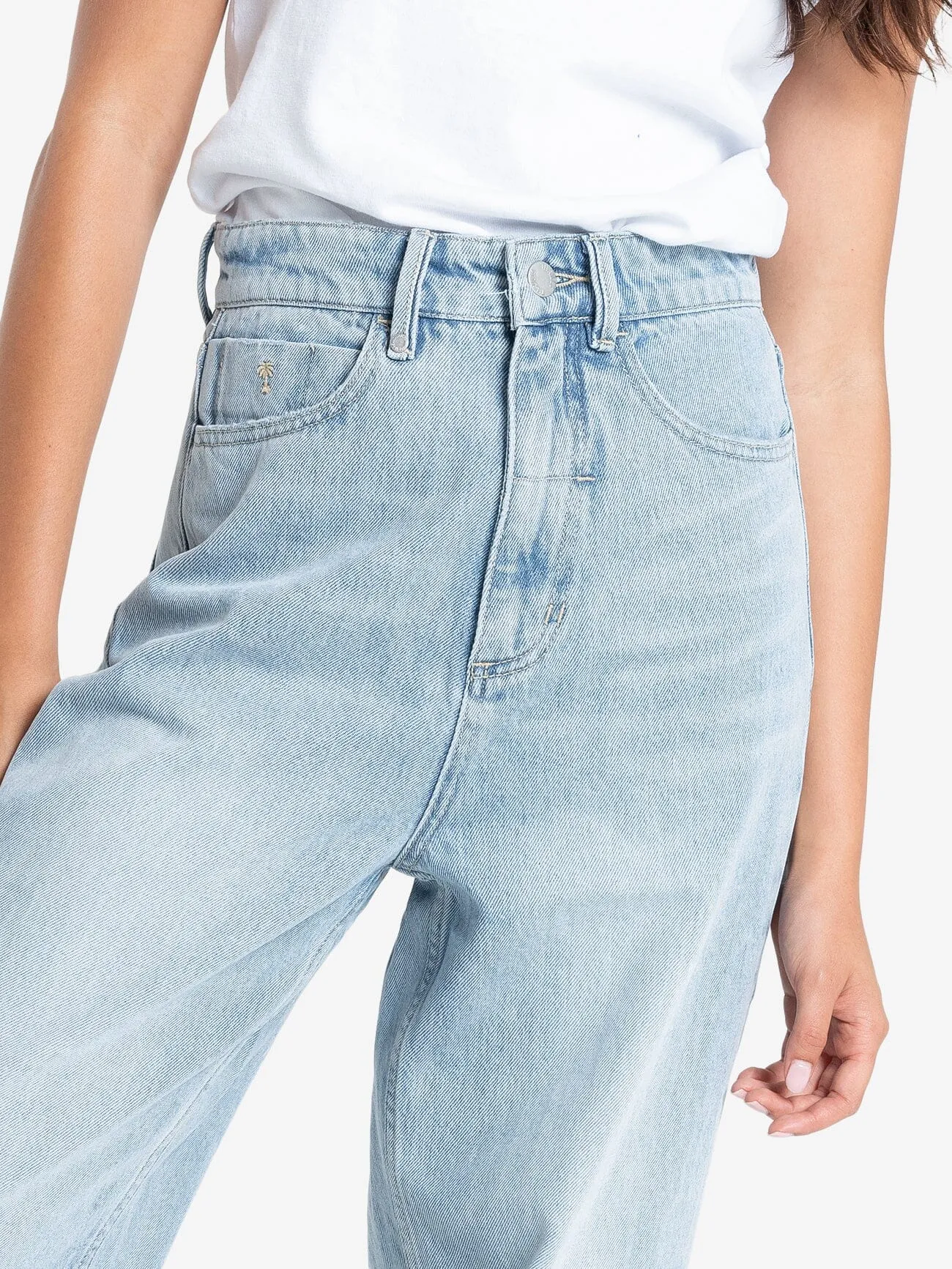 Billie High Rise Baggy Jean - Endless Blue