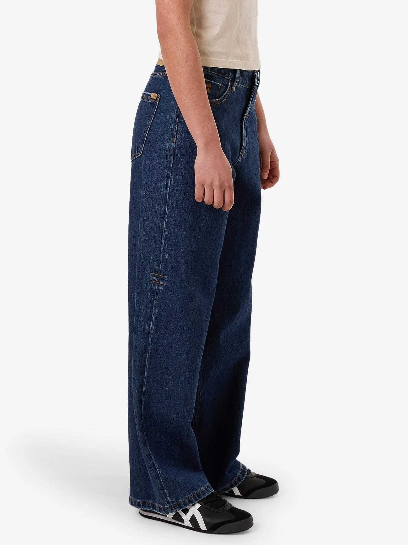 Billie Low Rise Baggy Jean - Rinsed Ink
