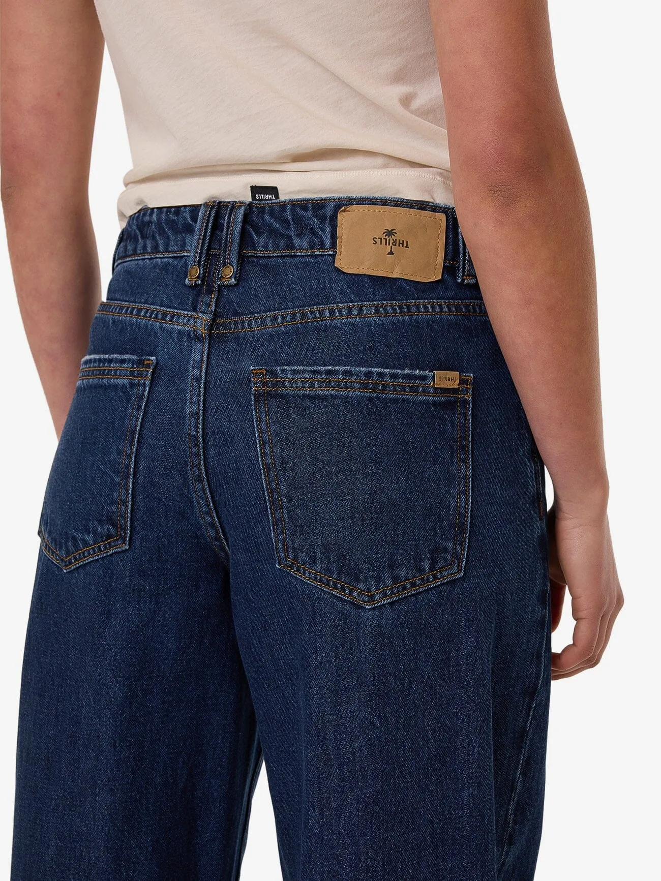 Billie Low Rise Baggy Jean - Rinsed Ink