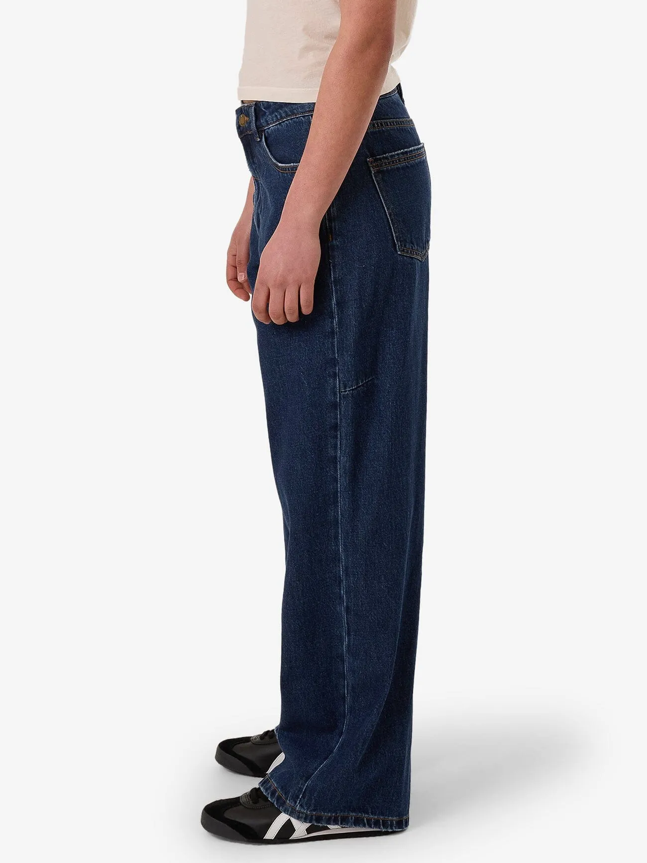 Billie Low Rise Baggy Jean - Rinsed Ink