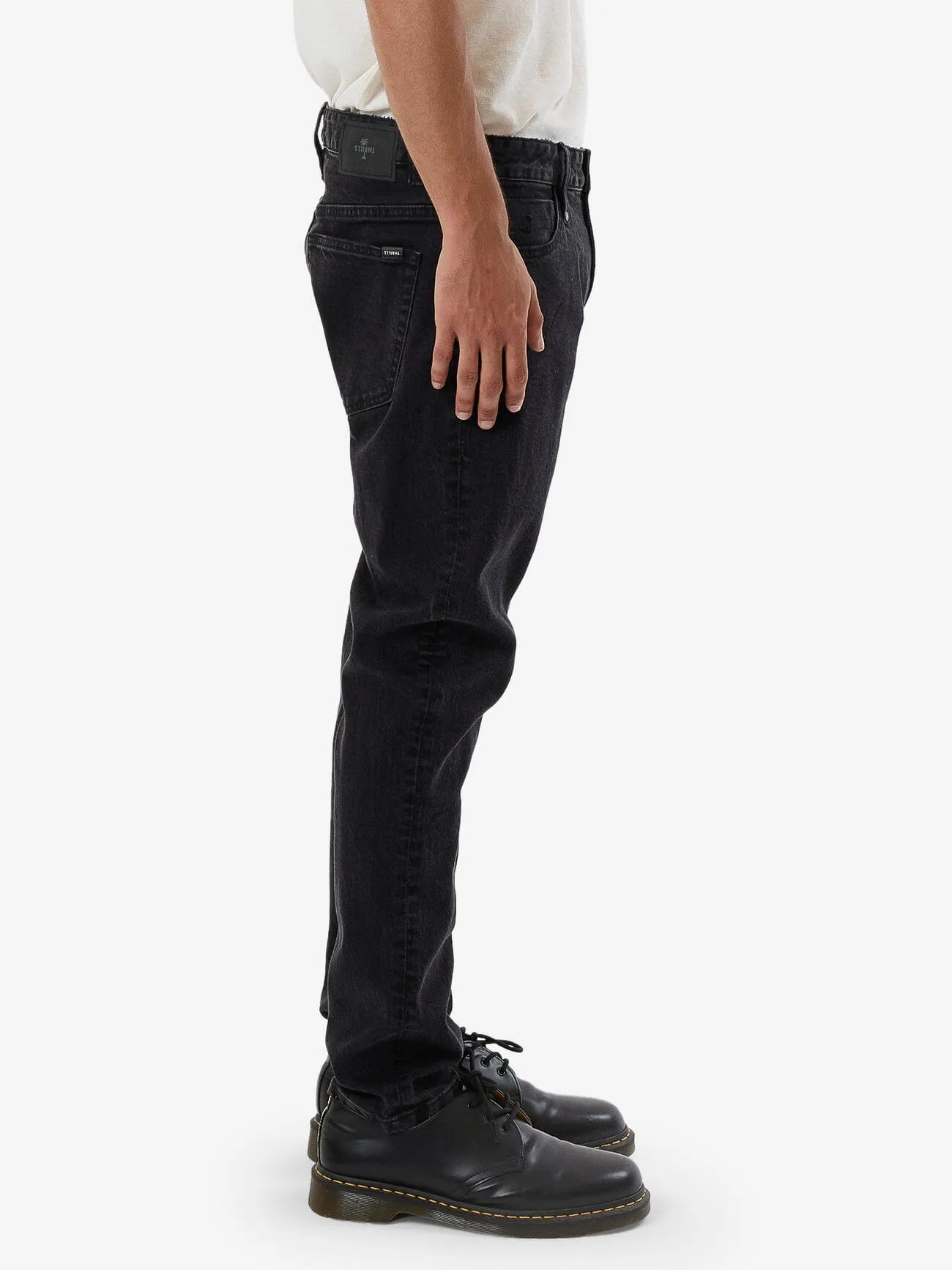 Bones Denim Jean - Aged Black