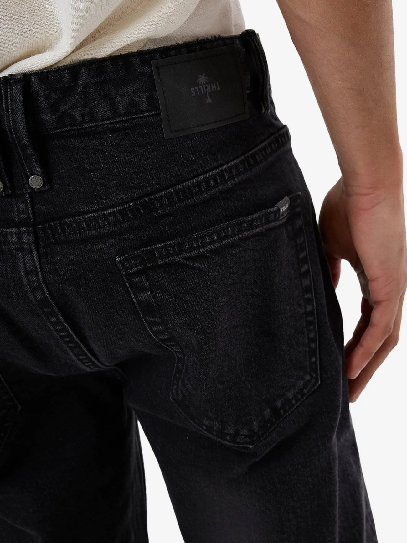 Bones Denim Jean - Aged Black