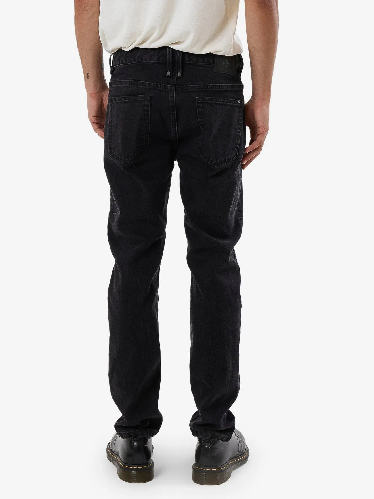 Bones Denim Jean - Aged Black