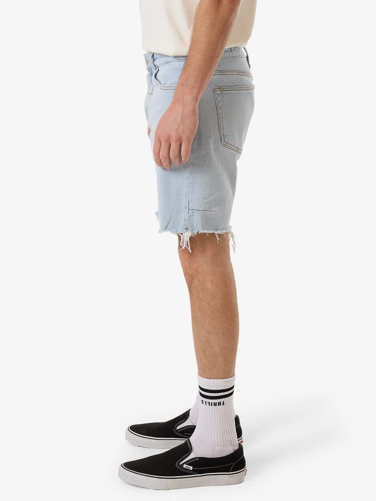 Bones Denim Short - Epoch Blue