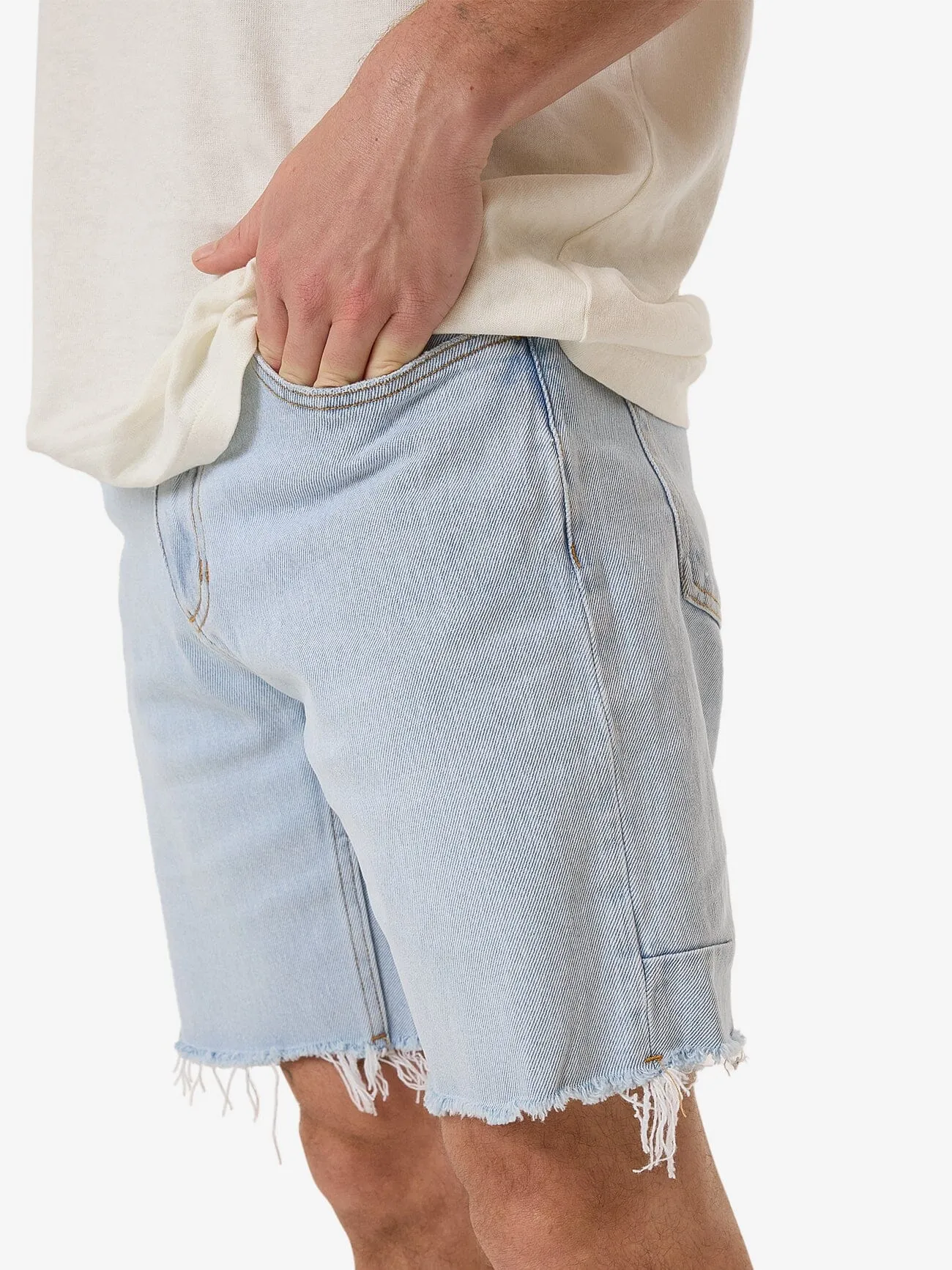 Bones Denim Short - Epoch Blue