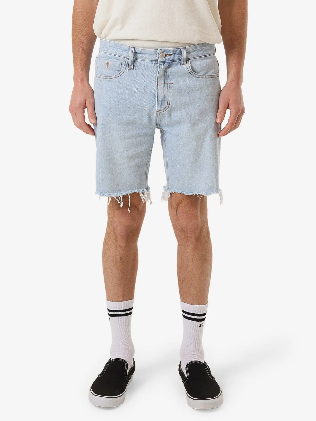 Bones Denim Short - Epoch Blue