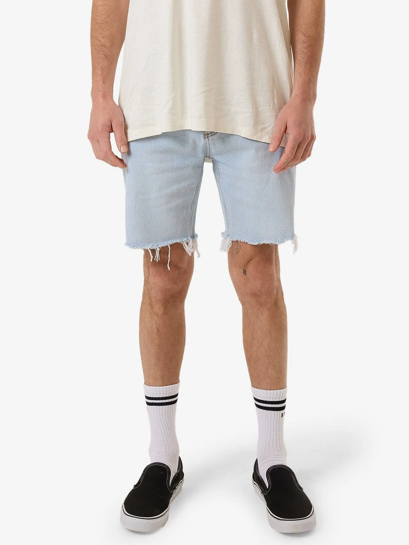 Bones Denim Short - Epoch Blue