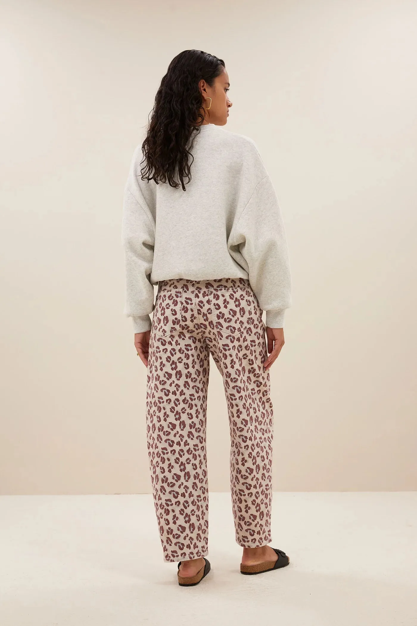 By-Bar Begum Pink Cheetah Pants