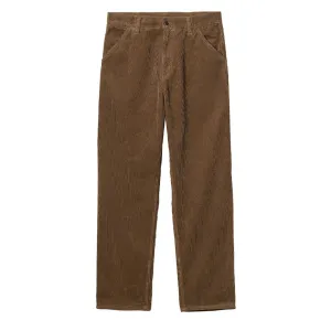 Carhartt WIP Single Knee Pant Tamarind Coventry Corduroy 34 Leg