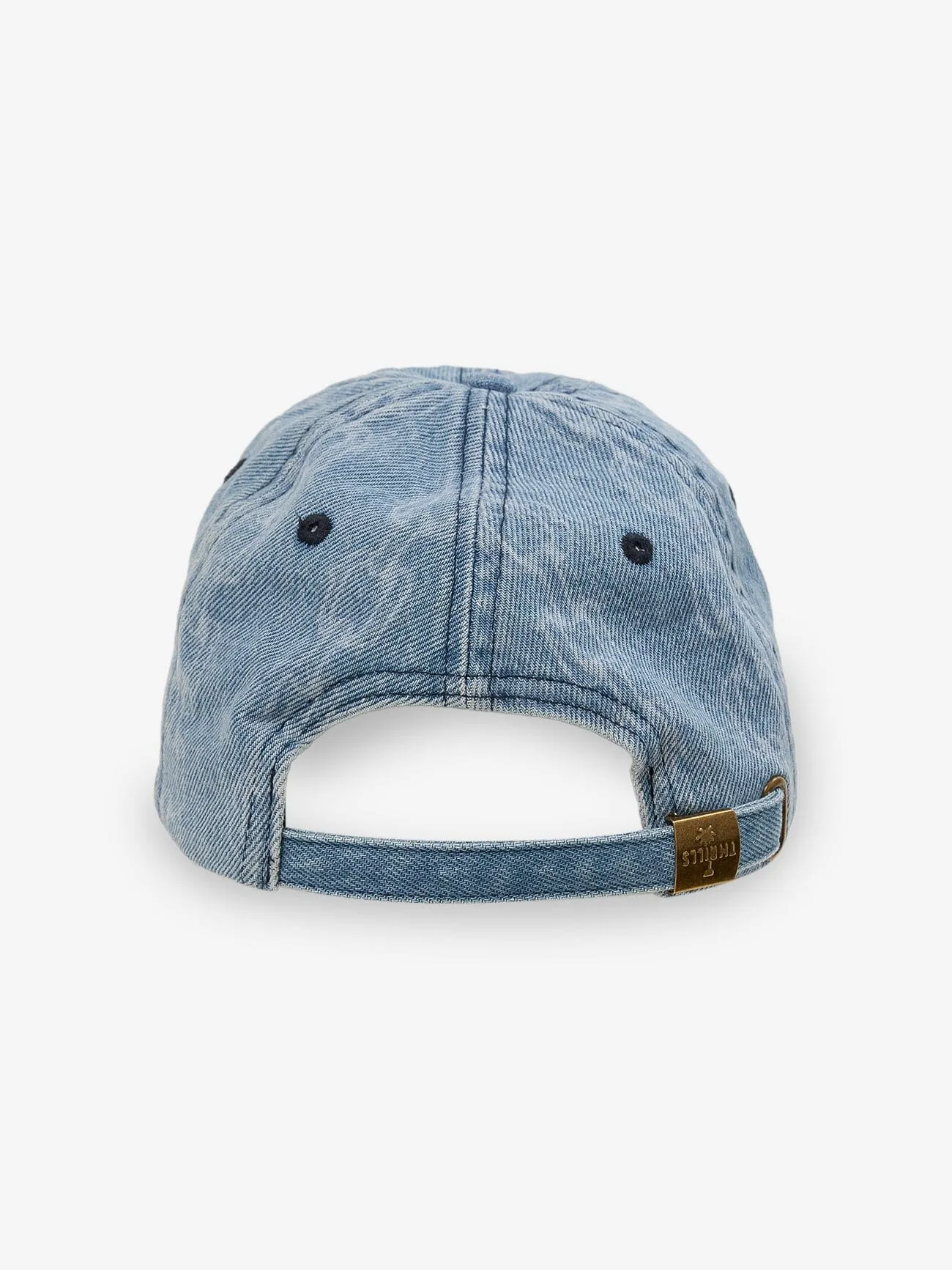 Chain Reaction 6 Panel Cap - Faded Rinse Indigo