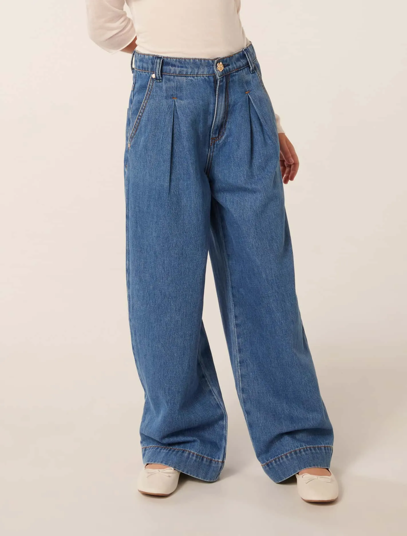 Cheyenne Teen Wide Leg Jeans