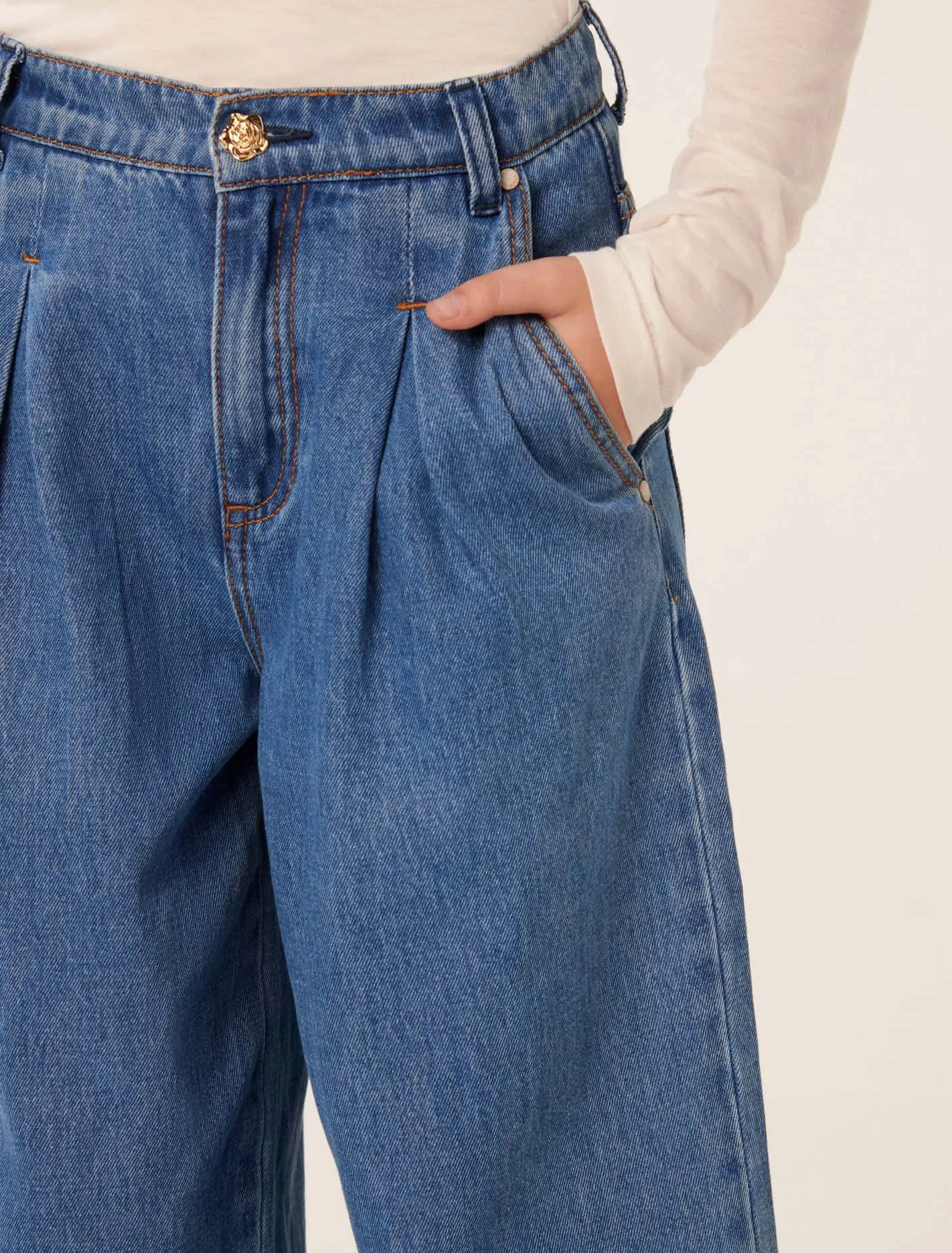 Cheyenne Teen Wide Leg Jeans