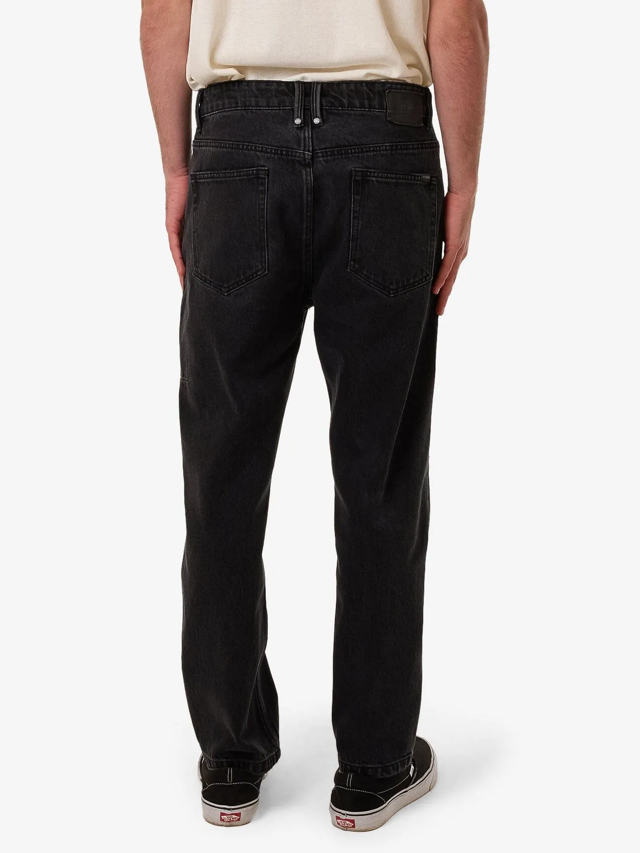 Chopped Denim Jean - Coal