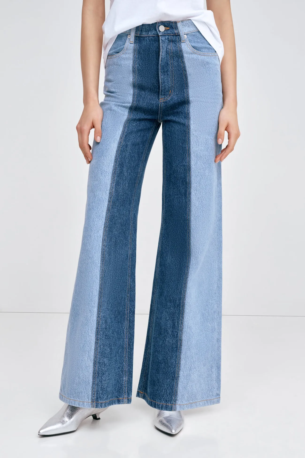 Christina Two-Toned Jeans