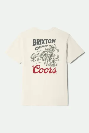 Coors Canyon S/S Standard T-Shirt - Cream
