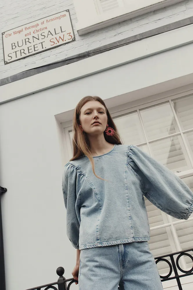 Des Petits Hauts Laya Bleach Blouse