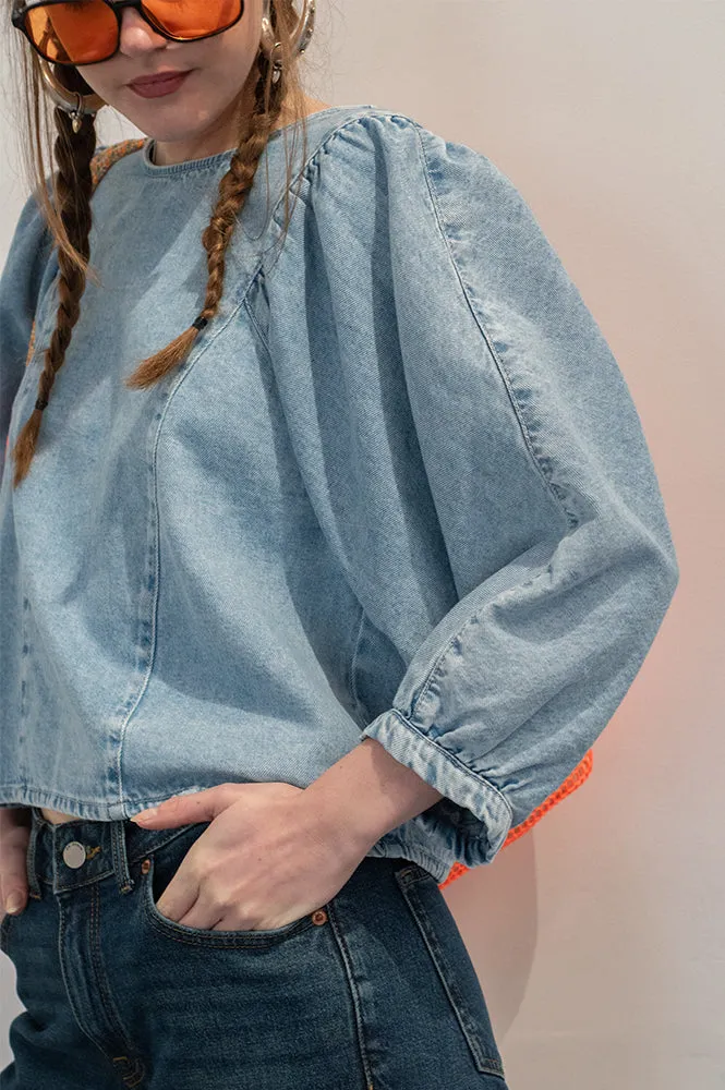 Des Petits Hauts Laya Bleach Blouse