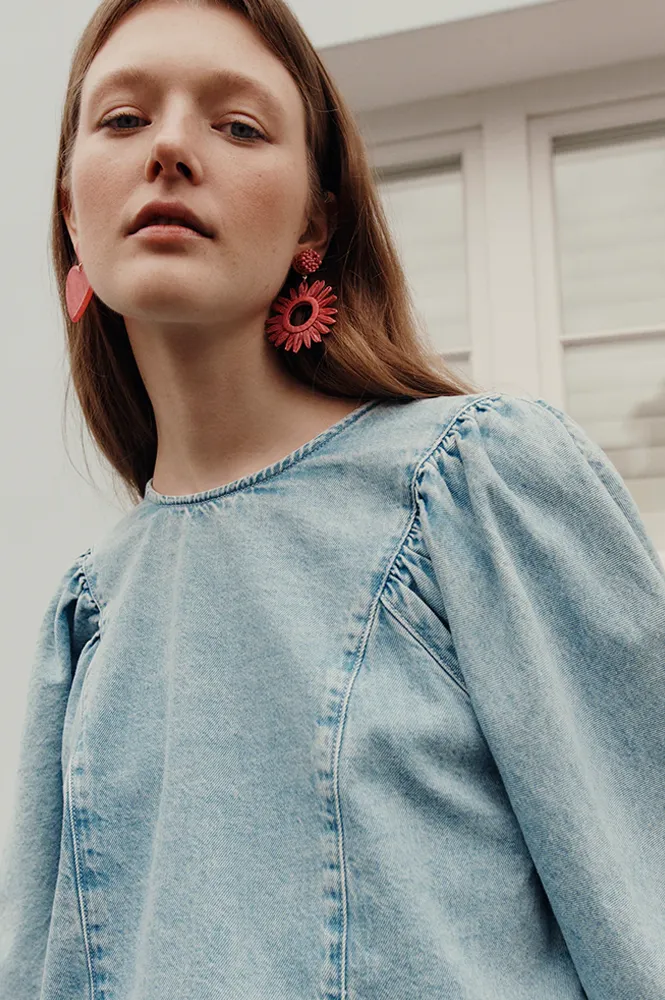 Des Petits Hauts Laya Bleach Blouse