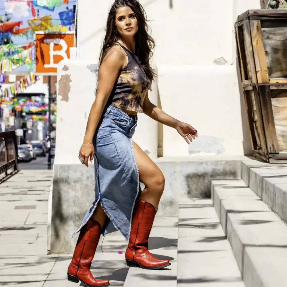 Dingo Athena - Women's Leather Cowgirl Boots