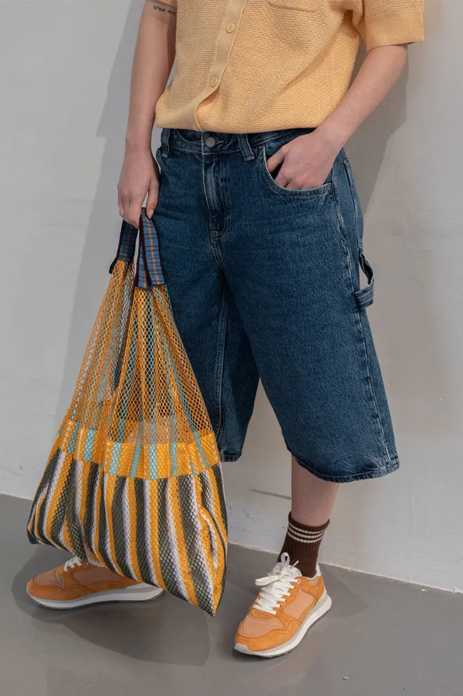 Dr Denim Bree Stream Mid Retro Worker Shorts