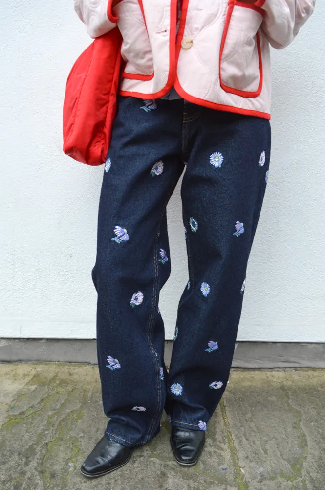 Dr Denim Donna Stream Rinse Flower Jeans