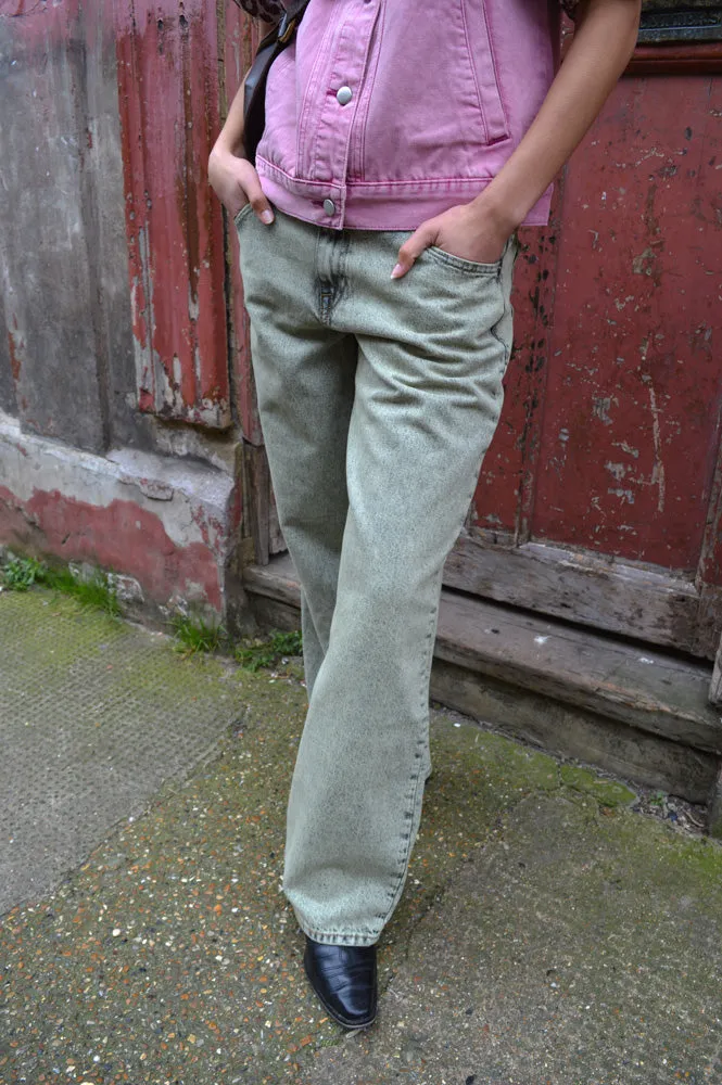 Dr Denim Hill Jet Yellow Jeans