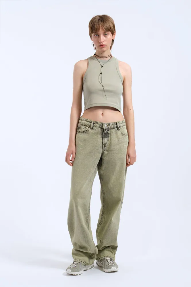Dr Denim Hill Jet Yellow Jeans