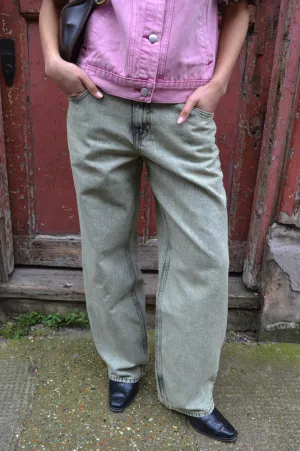 Dr Denim Hill Jet Yellow Jeans