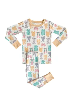 Easter Bows Two Piece Set