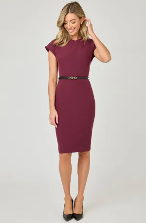Fitted Dress with belt