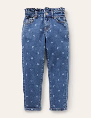 Frill Waist Jeans-Denim Daisy