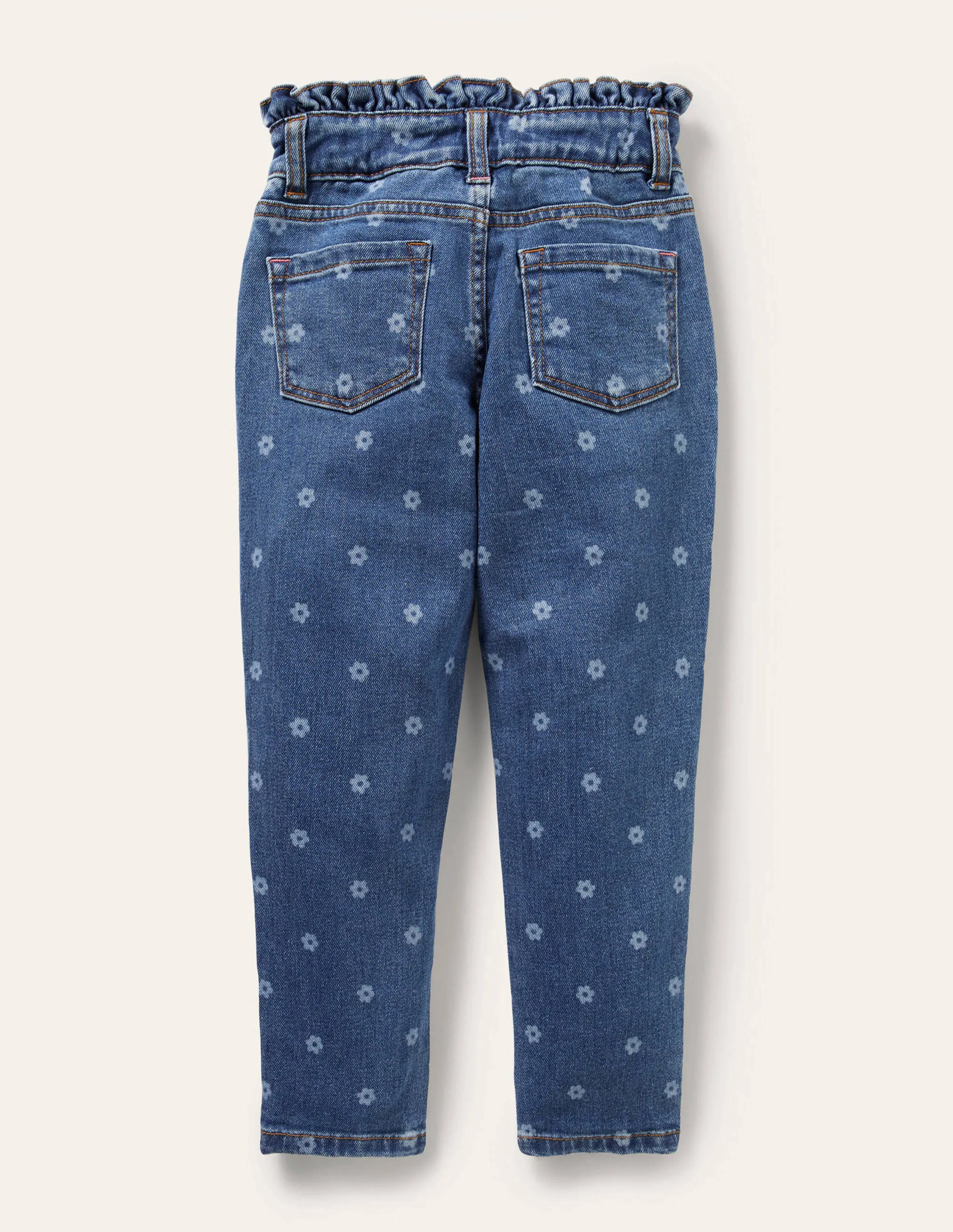 Frill Waist Jeans-Denim Daisy