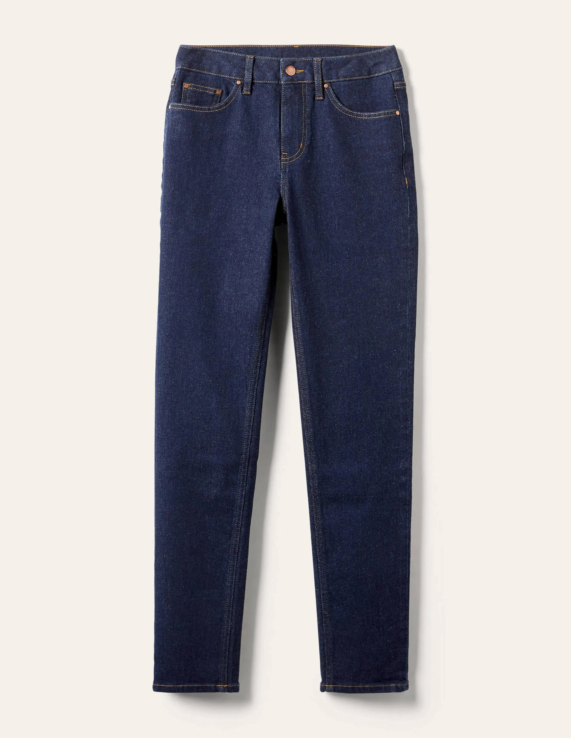Girlfriend Jeans-Indigo