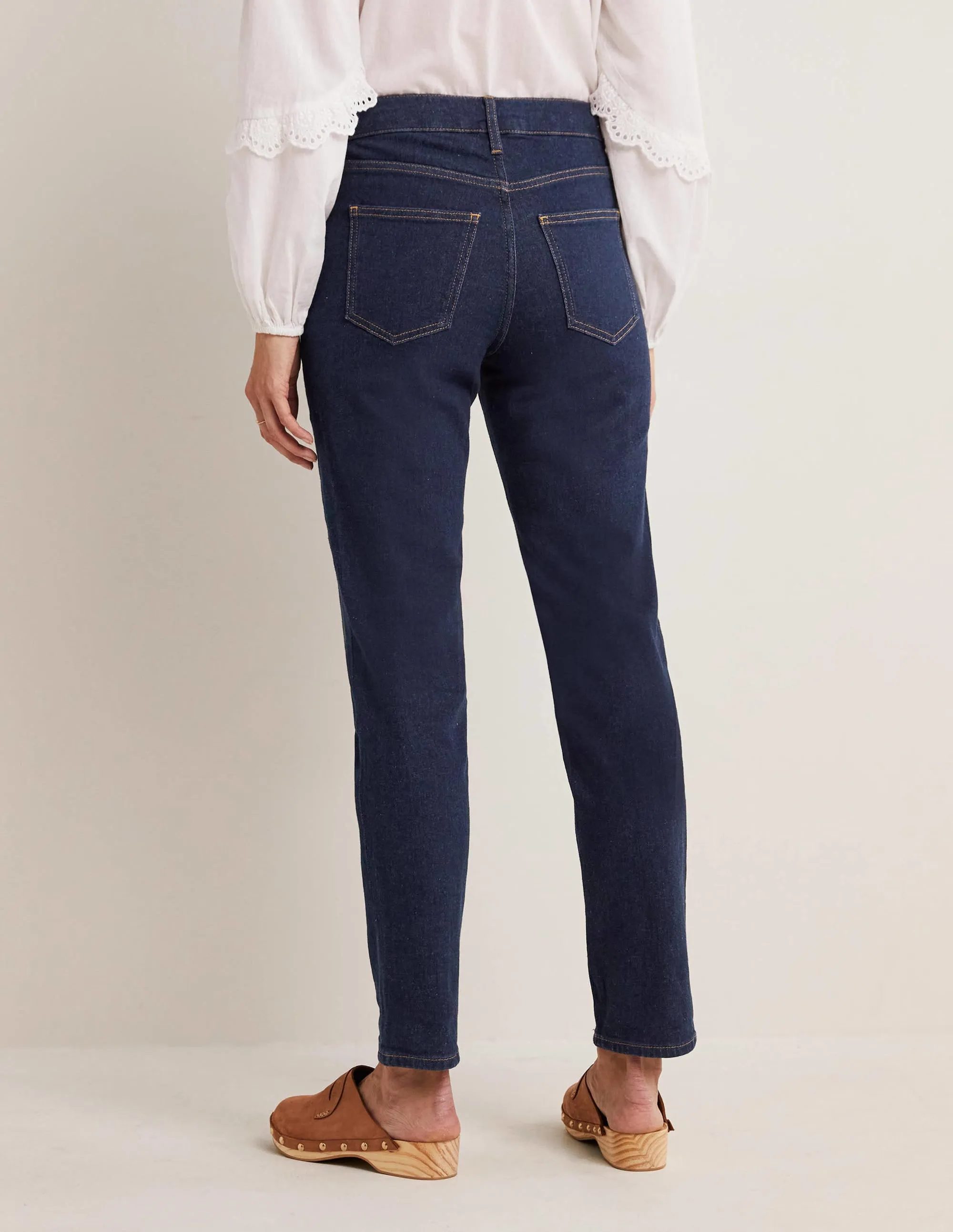 Girlfriend Jeans-Indigo